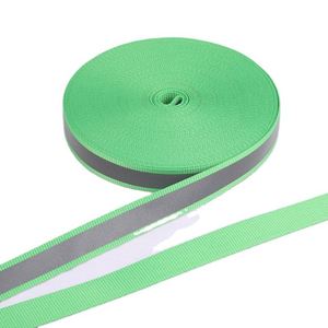 Customized High Visibility Reflective Polyester Webbing Sewing Textile Accessories - Product Image 1