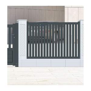 Puerta <span class=keywords><strong>de</strong></span> seguridad moderna, puertas corredizas automáticas <span class=keywords><strong>de</strong></span> aluminio para casas, villas, garaje - Product Image 6