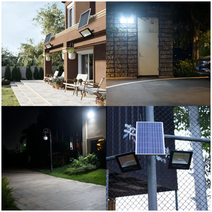 Reflector LED Solar 5000K Luz Diurna IP65 con Control Remoto, Alta Luminosidad, Ángulo de Haz de 120°, Montaje en Pared, Iluminación de Jardín, CRI85, CE - Product Image 5