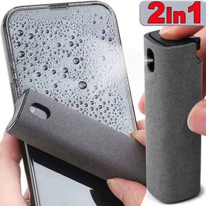 Limpiador de Pantalla 2 en 1 Inteligente, Portátil, Sostenible y Duradero, con Botella de Spray y Paño de Microfibra, para Teléfono Móvil, Tableta y Computadora - Product Image 2