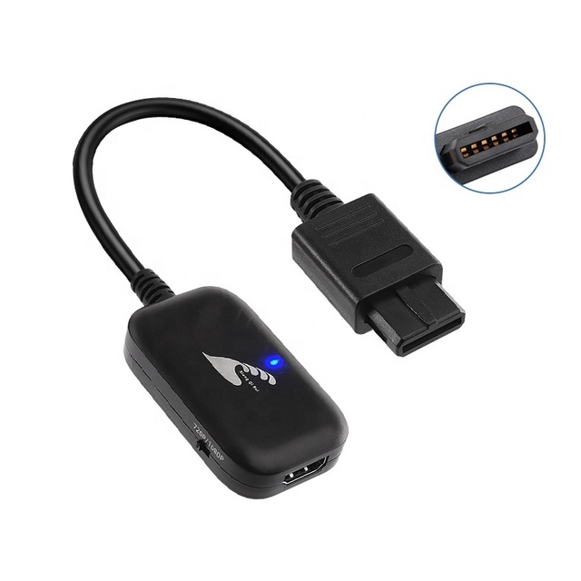 For N64/NGC/SNES/SFC to HD Converter Cable (SV) HD-Compatible Adapter Wire Line Accessories