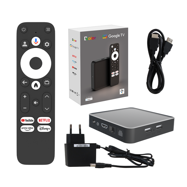 Newest google Certified 4K TVBOX GD2 Amlogic S905Y4 Smart TV Box Android Smart GTV Box