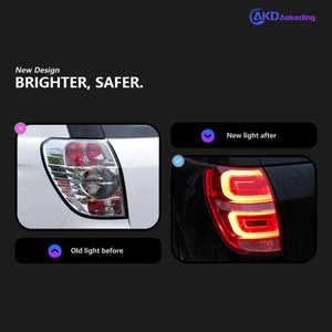 08-17 Chevrolet Captiva ไฟท้าย LED เบรคหลังพร้อมเลนส์สีแดงใช้เป็นพิเศษ - Product Image 3