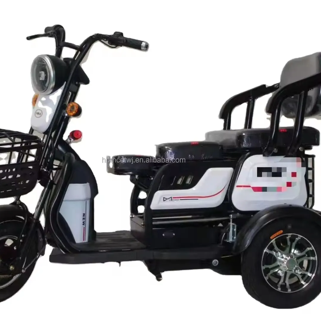 Fourniture directe d'usine de nouveau tricycle électrique, voiture de batterie de loisirs pour adultes, scooter de mobilité pour personnes âgées