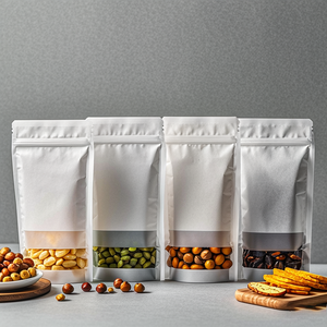 Custom Logo Gravure Printed Recyclable Stand up Pouch with Zipper Top for Nuts and Snacks Food Packaging - Product Image 5