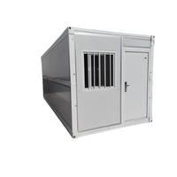 Maison conteneur modulaire personnalisable haute durabilité, résistante aux intempéries, préfabriquée en kit pour hôtel, camping, bureau