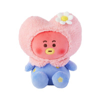 Porte-clés photo numérique en peluche douce de la série Hf Kpop Group Cherry Blossom, avec impression de dessin animé mignon et forme 3D, pour la rentrée scolaire