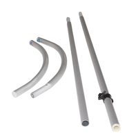 Kit de drapeau à plume personnalisé en aluminium épais avec impression UV/numérique, style professionnel pour la publicité et la promotion au sol