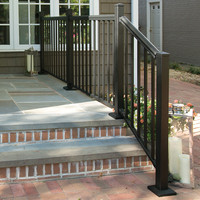 Hochwertige Deck Baluster Aluminium Handläufe Außen geländer Für Outdoor/Indoor Fabrik preis