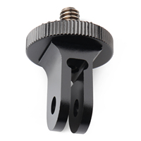Adaptateur de base de trépied en aluminium CNC 1/4 pouce pour accessoires de caméra GoPro OSMO Action