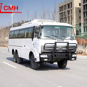 Dongfeng <span class=keywords><strong>BUS</strong></span> 6*6 31ที่นั่งรถธรรมดา Euro3รถบัสผลิตในประเทศจีนประตูหน้าและประตูหลัง - Product Image 1