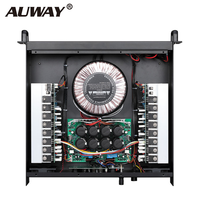 Amplificateur de puissance professionnel Auway Best Sale A400 Classe H 2X400W Amplificateur haute fidélité 2U