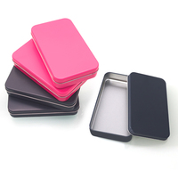 YEM personnalisé imprimé petite taille ruban étui en étain personnalisé cosmétique métal boîte sublimation étain boîte ébauches
