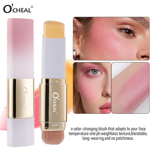 O'CHEAL Blush in <span class=keywords><strong>Crema</strong></span> Professionale di Alta Qualità con Ingredienti Chimici, Impermeabile, Multiuso, Finitura Naturale per <span class=keywords><strong>Pelle</strong></span> Chiara - Product Image 4