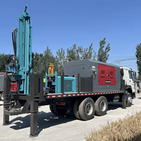 Offre Spéciale : Machine de Forage Diesel 400M Montée sur Camion pour Puits d'Eau et Exploitation Minière, Idéale pour le Développement des Oasis du Désert