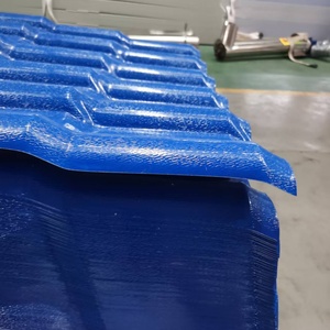 Tuiles de toiture modernes à isolation thermique écoénergétique en ASA PVC, tôles ondulées en UPVC fabriquées à <span class=keywords><strong>la</strong></span> machine, revêtement pour villas, garantie 5 ans - Product Image 2