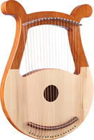 Walter Custom Design Lyre Harp 19 Strings Lyra Harp Strings Musical Instruments for Professional Performance,Kids&Adults