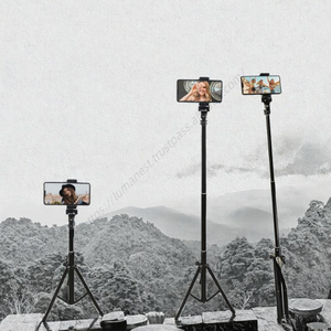 Venta al por Mayor de Palos de Selfie Bluetooth Universales, Trípodes para Teléfono con Soporte para Fotos Horizontales y Verticales - Product Image 3