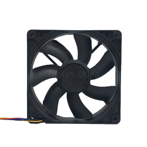 Quạt hướng trục 12V 24V 48V DC quạt không chổi than công nghiệp topfan gia cầm hydroponics thông gió quạt làm mát - Product Image 3
