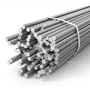 Metal & Alloys Construction Building Material Deformed TMT Steel Rebars Price Steel Profiles Factory Price China Supplier