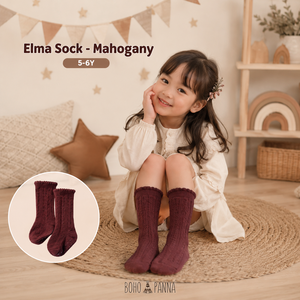Calcetines Mahogany Elma para niños con material transpirable, ajuste flexible y comodidad durante todo el día para cada aventura, de 5 a 6 años - Product Image 1