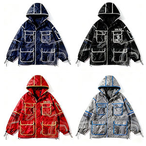 Venta al por Mayor de Fábrica 2026 OEM Personalizado Venta Directa Chaqueta Casual de Invierno para Hombre, Material de Poliéster Resistente, Diseño Multibolsillos - Product Image 3