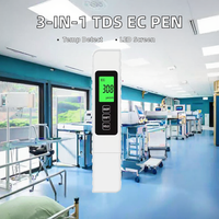 Nouveauté 2025 WANBANG Mètre 3-en-1 TDS/EC/TEMP pour piscine et eau potable, mesure numérique personnalisable OEM/ODM