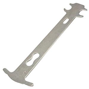 Medidor de desgaste de cadena de bicicleta, herramienta de acero para reparación de bicicletas, mide la elasticidad de la cadena y reemplaza la regla estándar Gj47044 - Product Image 3