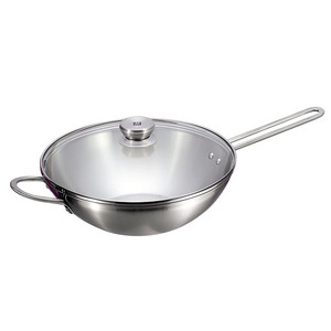 กระทะจีน Zwilling Twin Nova III ขนาด 30 ซม. ทำจากสแตนเลส ไม่เป็นสนิม เหมาะสำหรับผัดอาหาร - Product Image 1