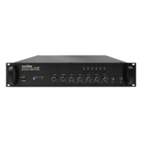 Amplificateur de sonorisation professionnel 6 zones à tension constante 60-650W 70V 100V, à montage en rack - Offre Spéciale
