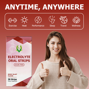 New Hot Selling Electrolyte Oral strips Essential Salts for Movement Energy and Maintain Proper Hydration Balance Oral film - Product Image 6