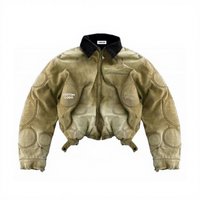 Fabricants de vêtements en tricot sur mesure OEM/ODM, impression graphique du logo, veste en polaire à fermeture éclair et col rabattable pour hommes