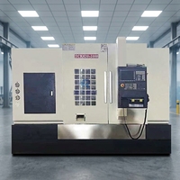 Tour CNC à lit incliné horizontal de haute qualité et robuste, modèle TCK63, simple, haute précision pour centre d'usinage