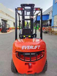 Chariot élévateur diesel Everlift FD30 3 tonnes, levée 3-6m, 4x4 tout-terrain, pour manutention industrielle, vente en gros, Montacargas - Product Image 6