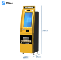 Terminal de Distribución de Oro con Soporte para Recogida Autoservicio por Código de Barras para Monedas y Barras de Oro, Ampliamente Utilizado para Artículos de Valor