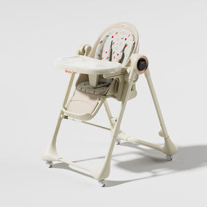 Chaise haute pliable stable et économique pour bébé, idéale pour l'allaitement, le sevrage, la coiffure, la plage et les repas - Product Image 1