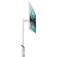 Smart TV rodante de 32 "con ruedas, pantalla táctil capacitiva GMS Android 13 OS, televisión portátil móvil y funda