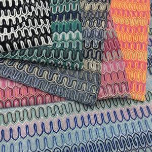 Роскошная вязаная ткань, кружевная цветная кружевная ткань для мужчин, женская одежда для модных платьев - Product Image 3