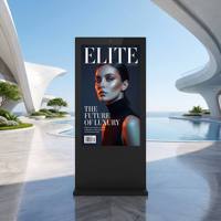 Kiosco Interactivo para Exteriores Avanzado AIYOS con CMS en la Nube Integrado con IA, Solución DOOH Resistente a la Intemperie IP65