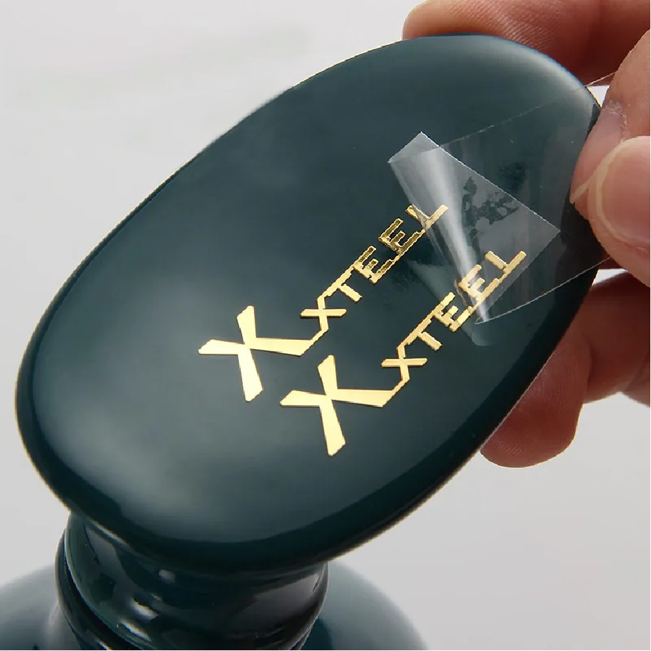 Custom Printed 3D Metal Waterproof UV-Resistant DTF Durable Logo Transfer Packaging Label