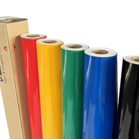 Vinilo Adhesivo Permanente con Garantía de Fábrica de 2 Años, Vinilo Gráfico Autoadhesivo, Rollo de Vinilo de Corte a Color