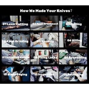 มีดพับ PH-2719 Edc 440C สแตนเลสสตีล ทำมือ แบบดั้งเดิม มีดพกพาสำหรับสุภาพบุรุษ ใบมีดคู่ขนาดเล็ก ลายธงชาติอเมริกา มีดทรัปเปอร์ - Product Image 5