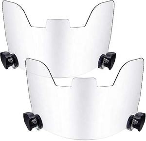 Huasite Nouvelle Arrivée Visière <span class=keywords><strong>De</strong></span> <span class=keywords><strong>Casque</strong></span> <span class=keywords><strong>De</strong></span> <span class=keywords><strong>Football</strong></span> <span class=keywords><strong>Américain</strong></span> <span class=keywords><strong>Pas</strong></span> <span class=keywords><strong>Cher</strong></span> Anti-buée Rugby Eye Shield Visières pour Jeunes et Adultes - Product Image 1