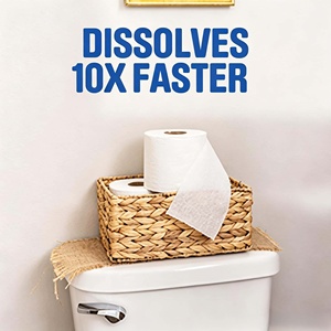 <span class=keywords><strong>Carta</strong></span> Igienica Ultra Morbida all'Ingrosso, Anti-Intasamento, Perforata, Sicura per Fosse Settiche, Lunga Durata, Rotolo Standard per Casa - Product Image 3
