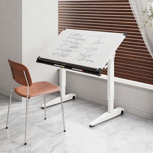 Thiết kế hiện đại Ergonomic khí nén chiều cao-điều chỉnh thường vụ kim loại bàn có thể gập lại khung thương mại đồ nội thất - Product Image 1