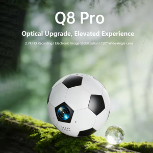 Cámara de Acción Deportiva Q7 Creative Football, Cámara HD Portátil Recargable para Viajes al Aire Libre, Mini Cámara Gran Angular con Llavero Magnético, Regalo - Product Image 5