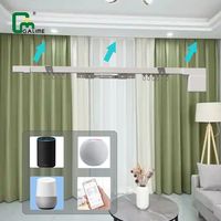 Dernier modèle de moteur de rideaux électriques Wifi Tuya, compatible avec Alice, Google Alexa, rideaux personnalisables, rail de guidage, tringle, corniche pour maison intelligente