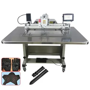 Computerized pattern sewing machine for making small backpacks