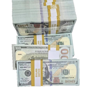 Paquete de cinturón de dinero de tamaño de 5cm de dólar estadounidense, papel financiero especial para bancos y supermercados, billete de Carnaval Diwali con número de serie - Product Image 4