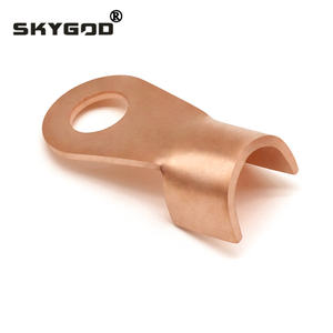 OTタイプ3A-1000Aワイヤーターミナル赤銅ベアノーズラグ圧着オープンマウスケーブルエンドコネクタスプライス - Product Image 4